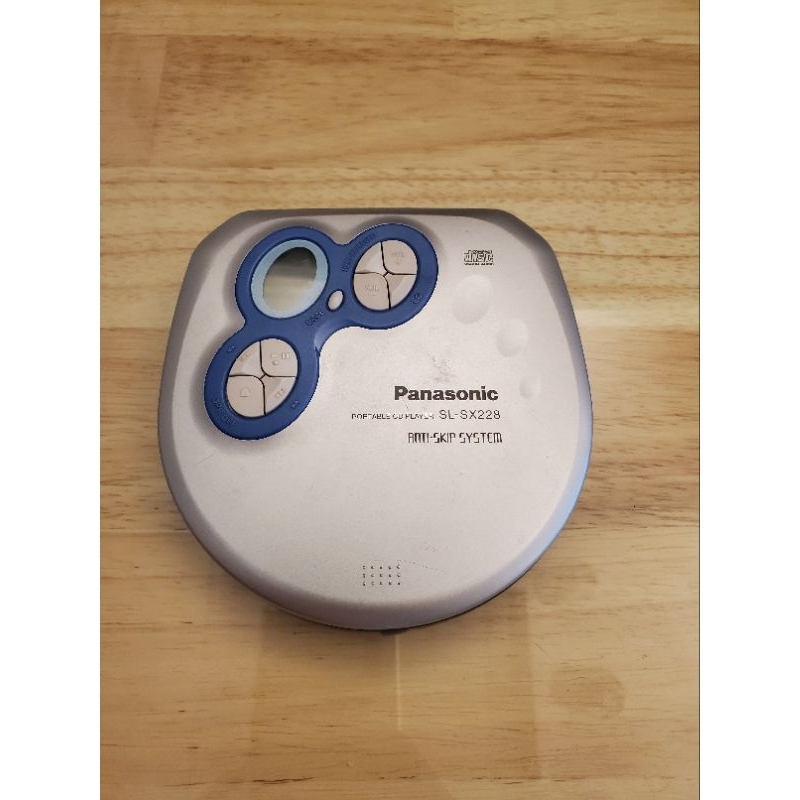 二手Panasonic CD 隨身聽 SL-SX228 日本製CD播放器，功能正常