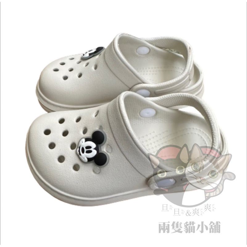 迪士尼拖鞋 洞洞鞋 防水 輕量 園丁鞋 台灣製 Disney 布希鞋 米奇 2WAY 兩穿 涼鞋
