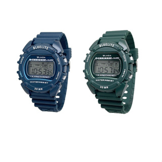 【WANgT】JAGA 捷卡 公司貨 多功能電子運動手錶 軍用 超薄錶帶 M175 兩色任選