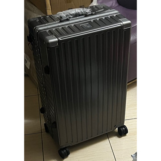 防刮鋁框大容量鎖扣行李箱 29吋 太空灰高顏值經典時尚好看復古款式