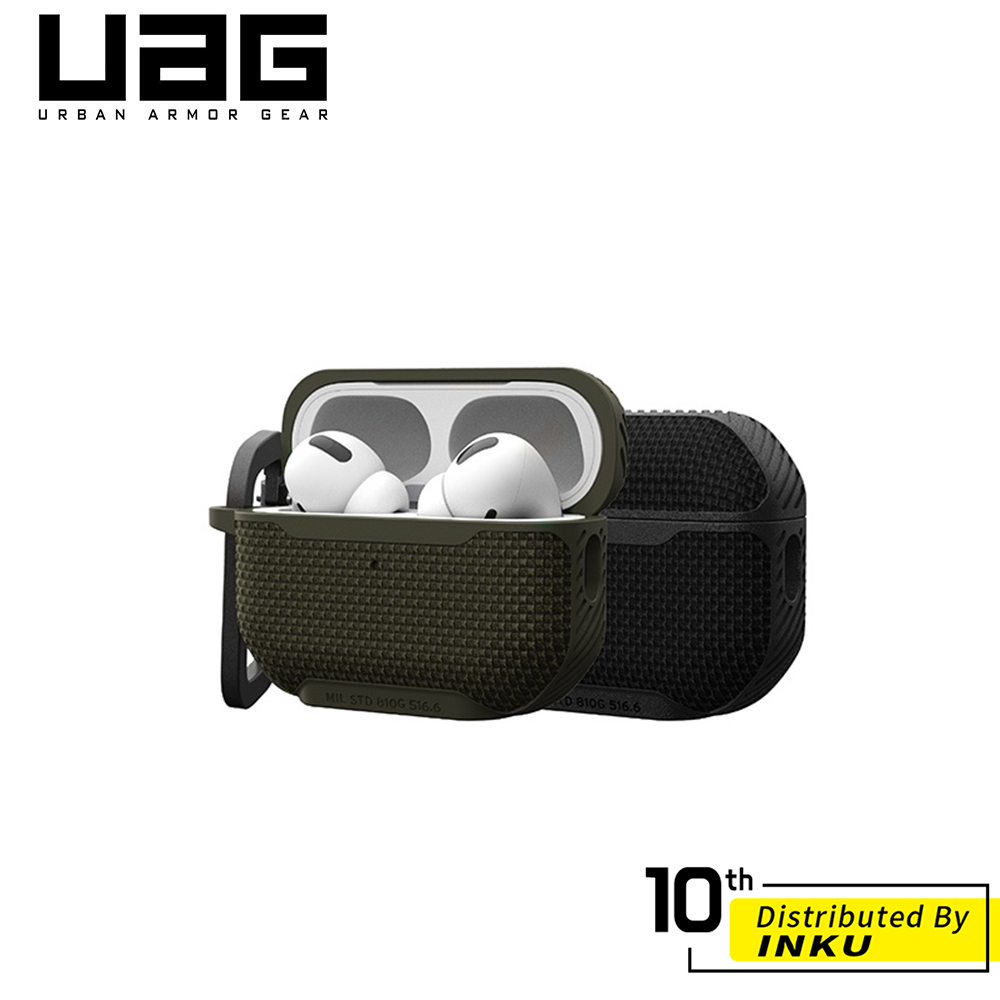 UAG Metropolis Ballistic AirPods Pro 2 MagSafe 耐衝擊保護殼 尼龍款 耐磨