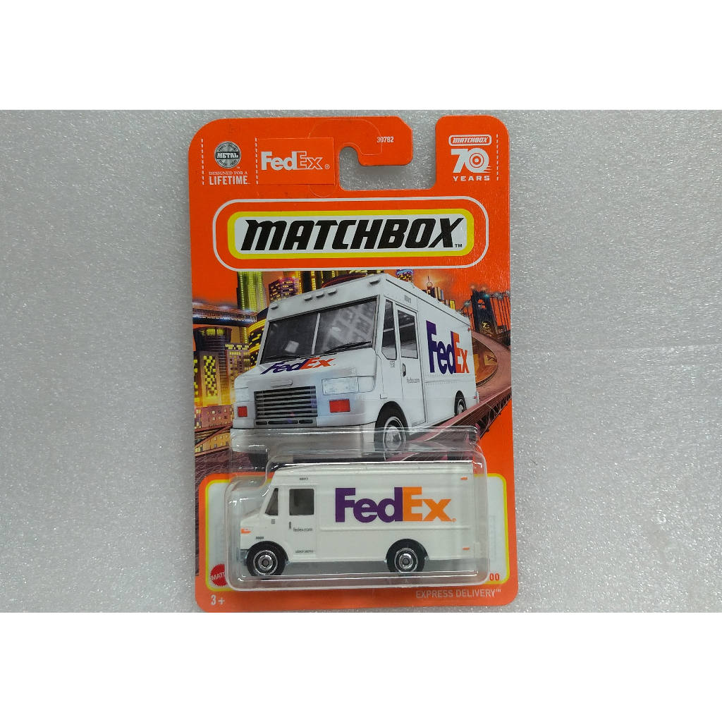 MATCHBOX 火柴盒 Fedex 快遞 貨運 宅配 Express Delivery 貨車 廂型車 全新未拆