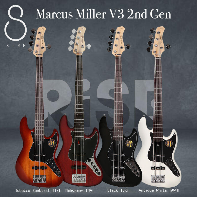 【又昇樂器】公司貨 Sire Marcus Miller V3 2Gen 主動式 Bass/電貝斯 (含原廠琴袋)