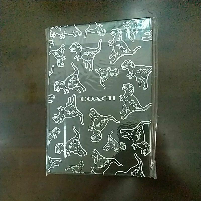 全新正版 Coach 恐龍 筆記本