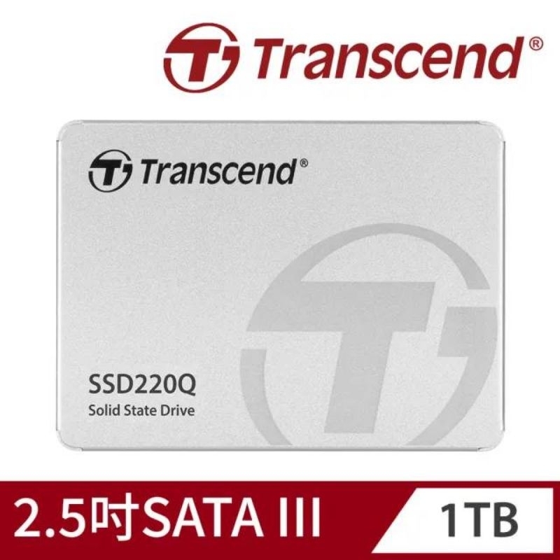 Transcend 創見 1TB 2.5吋SATA III SSD固態硬碟(TS1TSSD220Q)