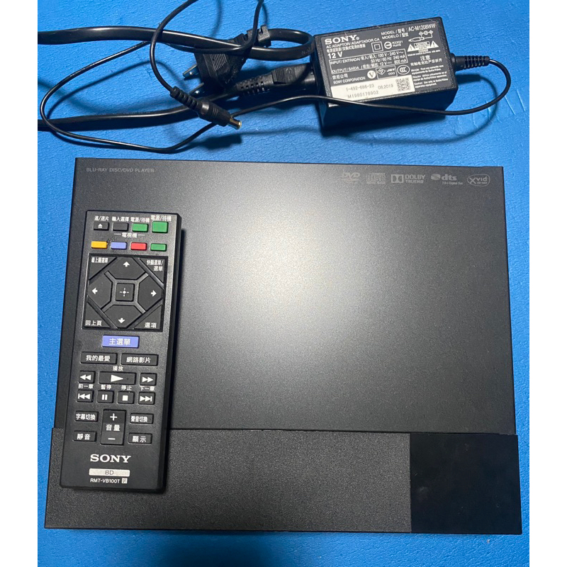 索尼 SONY 藍光 DVD 光碟機/播放機 BDP-S1500 含HDMI線材 遙控器