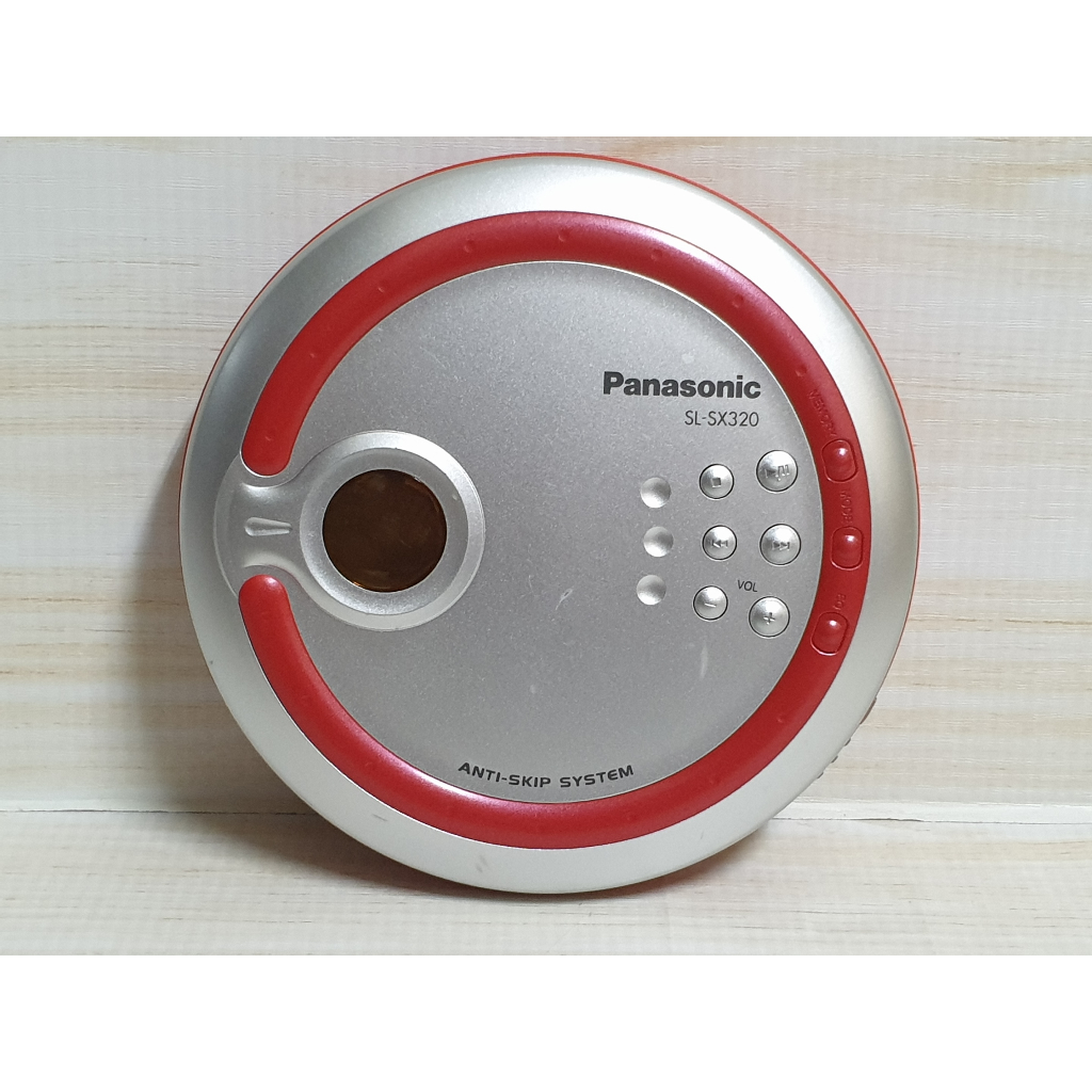 {哈帝電玩}~Panasonic CD隨身聽 SL-SX320 可讀取 液晶顯示斷字(圖八) 當故障機零件機賣~