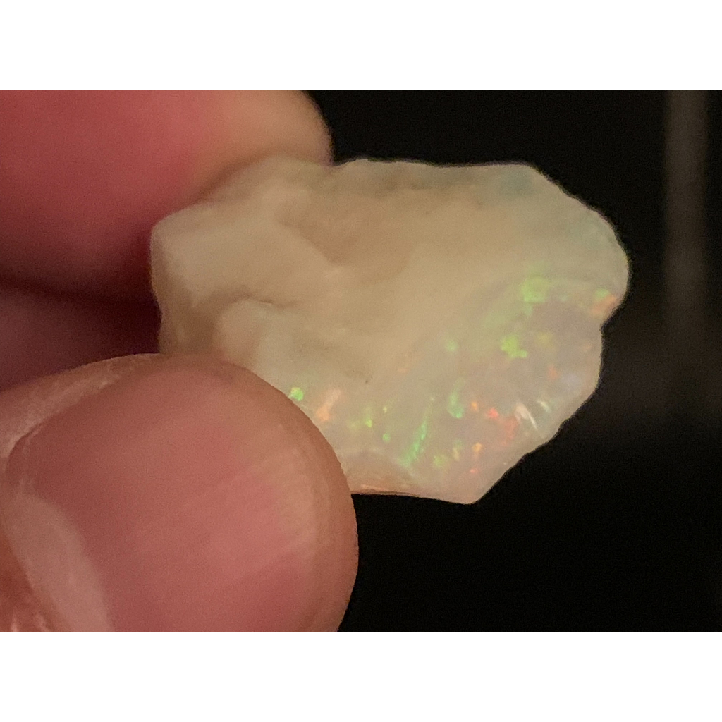 茱莉亞 澳洲蛋白石 蛋白石原礦 編號Ｒ90 重7.3克拉 原石 sold opal 歐泊 澳寶 閃山雲 歐珀