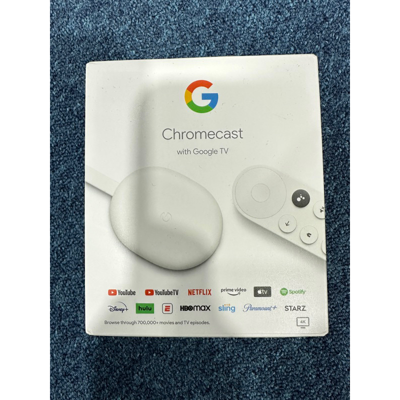 二手Google Chromecast 第四代 4K Google TV