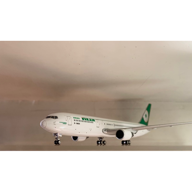 長榮 BR Eva Air 767-300ER 金屬模型 PH製 1:400