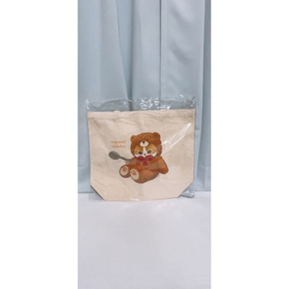 日本🇯🇵mofusand 泰迪熊 期間限定展覽 銀座 托特包 帆布包 包包