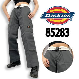 Dickies 85283 褲頭印刷 迪凱斯 CH 鐵灰色寬鬆 雙膝褲 街頭風 工作褲 男版長褲