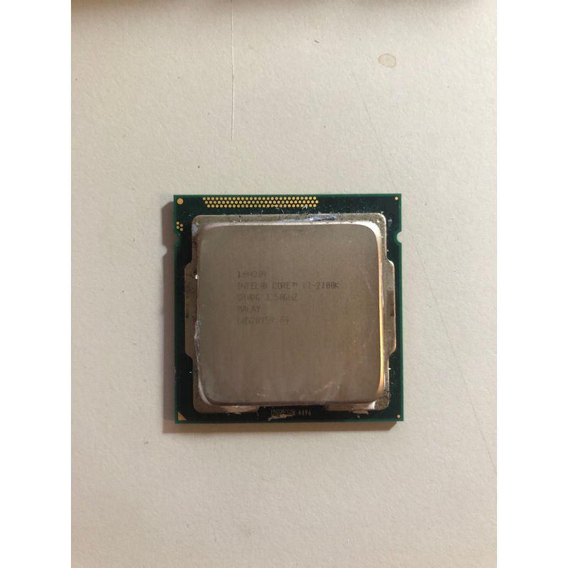 ［現貨］［非海外二手貨］Intel CORE i7-2700K CPU