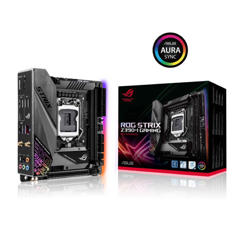 華碩ASUS ROG STRIX Z390-I GAMING稀有z390i itx機殼必備 可議