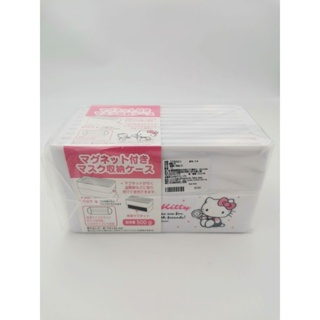Hello Kitty 磁鐵口罩盒 日本製 (另贈公主造型洗頭刷)