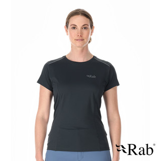 Rab Women's Force Tee 女款 圓領短袖透氣排汗衣 QBL-06-BEL 鯨魚灰