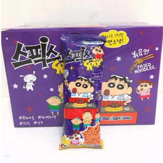 韓國 SPIX 搖搖 香脆 點心麵 20g 單包 炒麵味 辣味 蠟筆小新