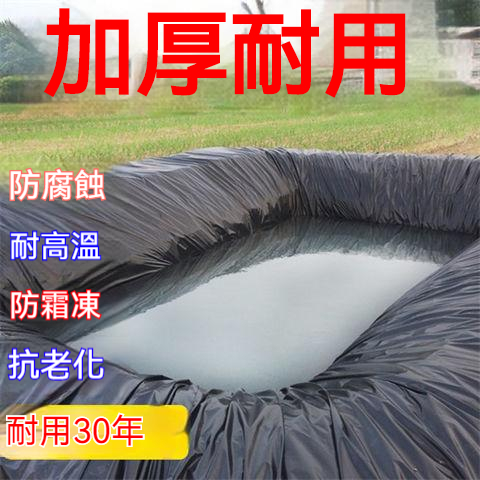 鱼塘防水布 防渗膜 塑料薄膜 防水膜 加厚 防漏膜 池塘 防水布 鱼池 专用土工膜