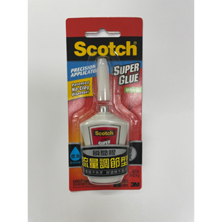 3M Scotch 流量調節型-瞬間膠#膠狀#AD125