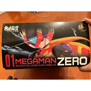 ［現貨］全新僅打開檢視正版御模道模型CAPCOM洛克人ZERO 可發光