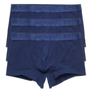 現貨出清S號-Superdry 冒險魂 藍色四角內褲 海軍藍 寶藍 四角褲 trunk 單件販售