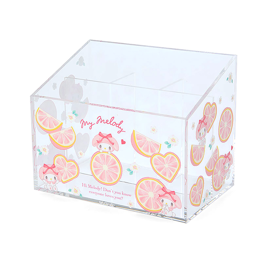 Sanrio 三麗鷗 夏日水果系列 透明壓克力筆架 美樂蒂 369616N