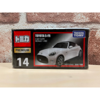 特價㊣TOMICA PREMIUM 多美小汽車 14 TOYOTA S-FR TP 黑盒 豐田 概念 小跑車 模型車