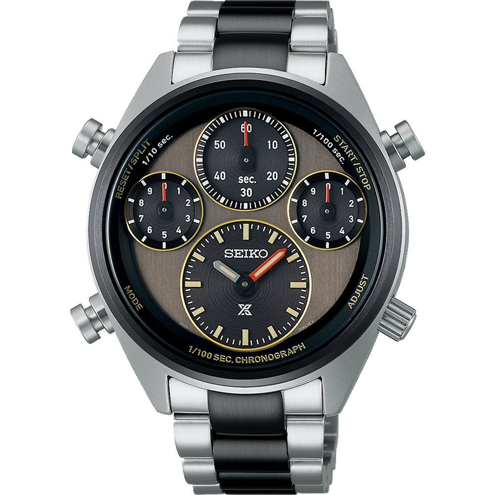 Seiko 精工 Prospex  四十周年紀念腕錶太陽能計時碼錶手錶-8A50-00C0N(SK032)