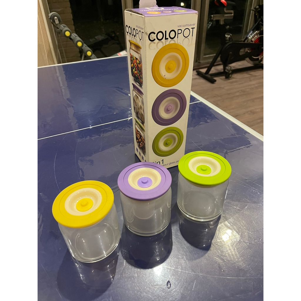 Colopot玻璃真空抽氣密封罐 / 收納罐/500ml