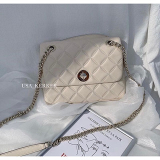 Kate Spade ♠️菱格小羊皮鏈條包♠️