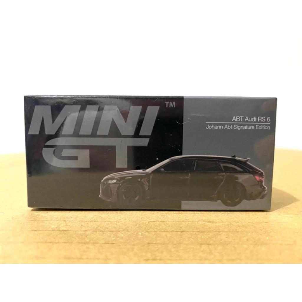 玩具偉富 現貨 MINI GT 514 ABT Audi RS6 Johann Abt版 黑