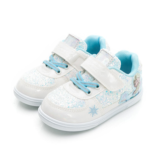 兒童鞋【Disney 迪士尼】冰雪奇緣 童休閒運動鞋-白藍/FOKB37746