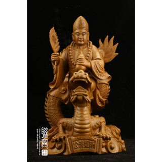（請詢價）🏆聯興神桌佛具百年老店：客製尺六綠檀濟公踏龍