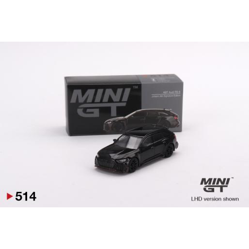 MINI GT #514 ABT Audi RS6 Johann Abt Signature Edition Black
