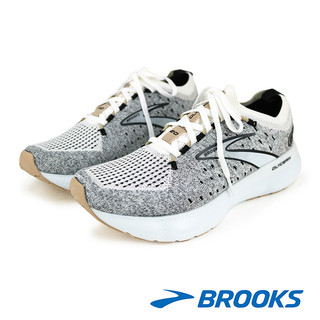 【BROOKS】女 避震緩衝GLYCERIN20 甘油系列 120372 - 灰白 1B163
