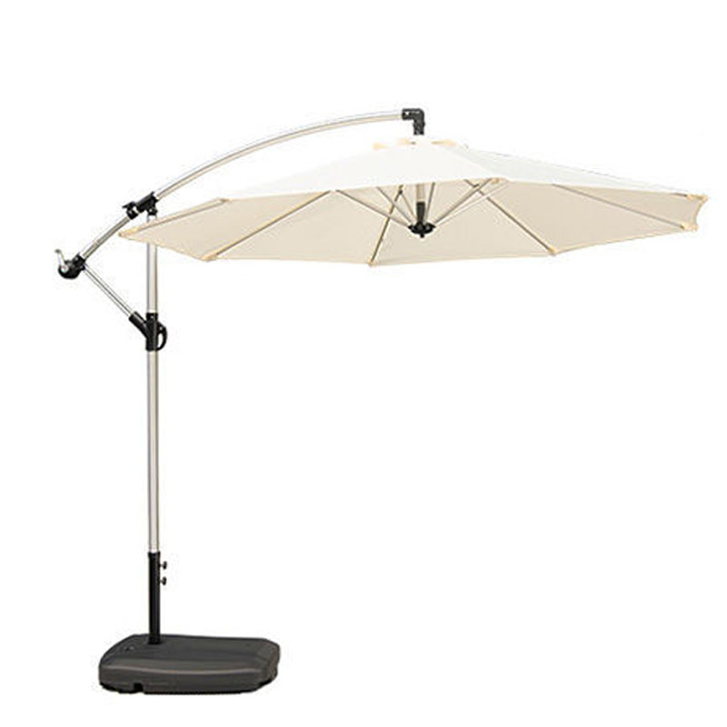 YAON雅居 戶外遮陽傘 2.7米折疊香蕉傘 室外庭院花園傘擺攤大傘 太陽傘