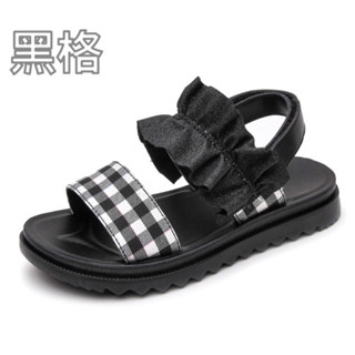 日系女孩寬頻厚底涼鞋