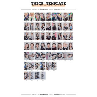 TWICE 五巡 演唱會 卡包 小卡 普卡