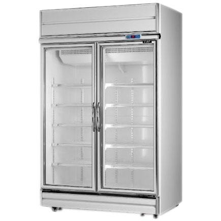 【聊聊運費】【高雄 市區免運】瑞興兩門玻璃冷凍冰箱 瑞興雙門玻璃冰箱 展示冰箱 冰箱 RS-S2004