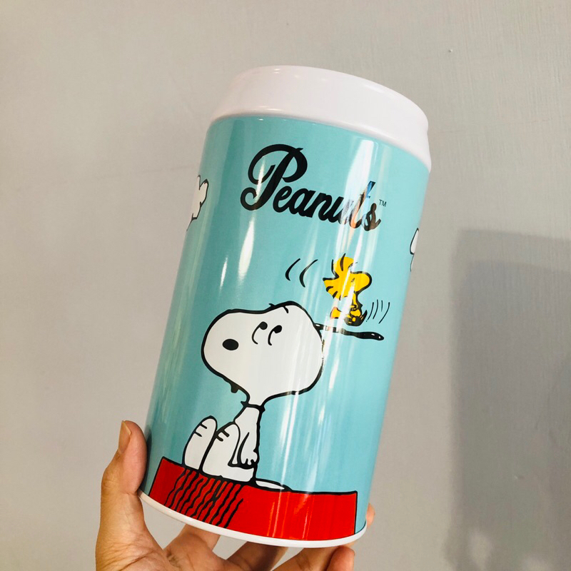 全新 Snoopy 史努比 天空藍存錢筒