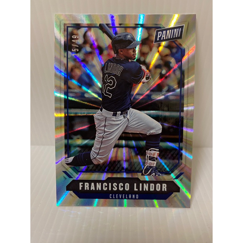 【ES-884】MLB 克里夫蘭印地安人 FRANCISCO LINDOR SEASON HIGHLIGHT 限量/49