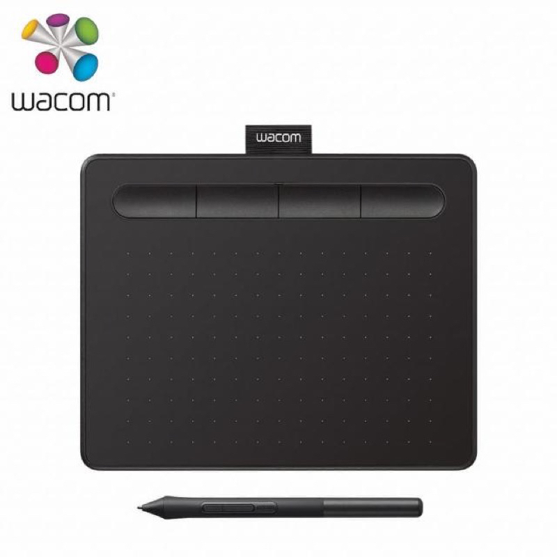 二手 Wacom Intuos Comfort Small CTL4100 繪圖板 電繪板 (藍牙版)(黑)