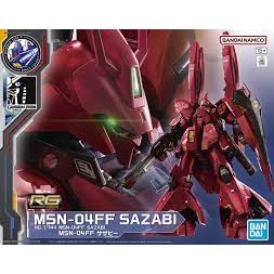 現貨 福岡限定 RG 1/144 沙薩比 MSN-04FF SAZABI 福岡 萬代 組裝模型 螃蟹 鋼彈基地 龍蝦