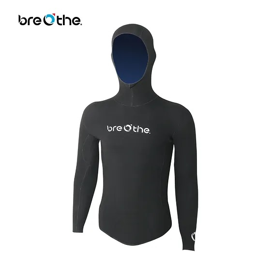 【飛漩潛水】水呼吸Breathe - 3mm超彈性雙面穿防寒衣-兩截式男款 (上衣/褲子)