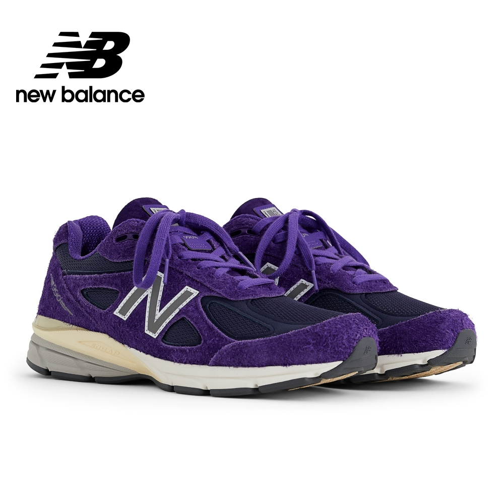 【New Balance】 NB 美國製復古鞋_中性_紫色_U990TB4-D楦 英美鞋 990