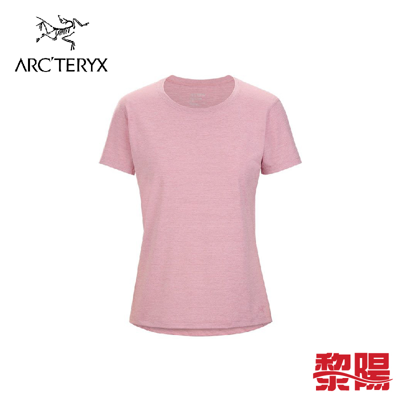 ARCTERYX 加拿大 始祖鳥 女Taema快乾短袖圓領衫 (雜粉) 10AT086240