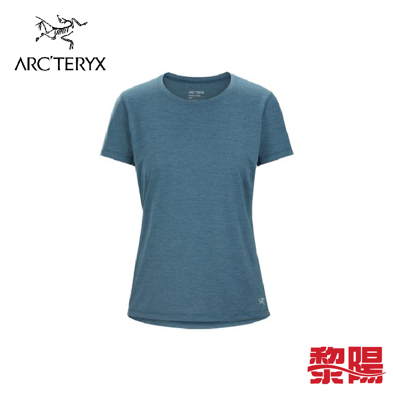 ARCTERYX 加拿大 始祖鳥 女Taema快乾短袖圓領衫 (雜綠) 10AT086234