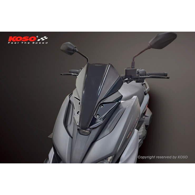 三重賣場 KOSO FORCE 2.0 導流風鏡 Yamaha 前擋風 KOSO擋風鏡 車前鏡 加長版風鏡 造型風鏡