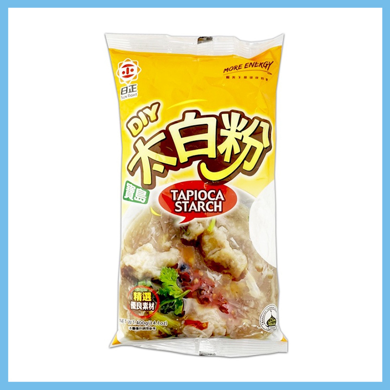 日正 寶島太白粉(400g) 太白粉 勾芡 羹湯 樹薯澱粉 調羹