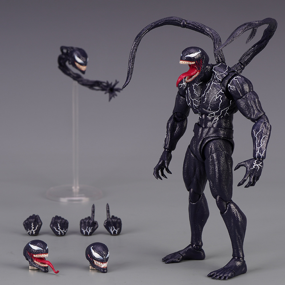 清倉【猛毒】2共生體 SHF 漫威宇宙 超凡 蜘蛛人 Venom可動電影 模型 玩具 21cm